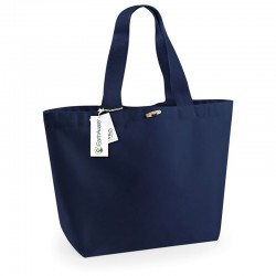 Plain EarthAware™organic marina tote XL BAGS WESTFORD MILL 308 GSM