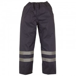 Plain Hi vis waterproof overtrousers Yoko 300D (HVS461)