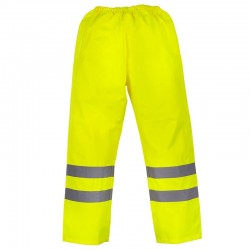 Plain Hi vis waterproof overtrousers Yoko 300D (HVS461)