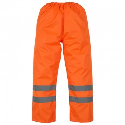 Plain Hi vis waterproof overtrousers Yoko 300D (HVS462) YK071