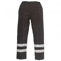 Plain Reflective polycotton ballistic trousers Yoko 245 GSM