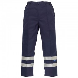 Plain Reflective polycotton ballistic trousers Yoko 245 GSM