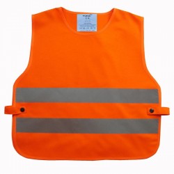 Plain Kids hi vis 2 bands tabard Yoko 120 GSM