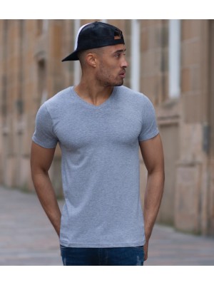 Plain T-Shirt V Neck Skinnifit 165 gsm