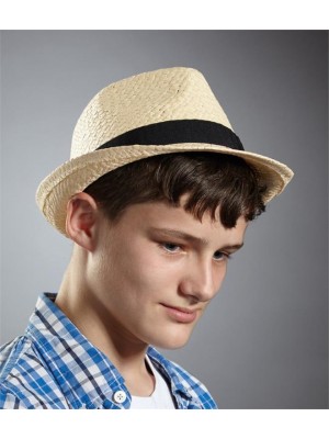 Plain JUNIOR FESTIVAL TRILBY HAT BEECHFIELD  GSM