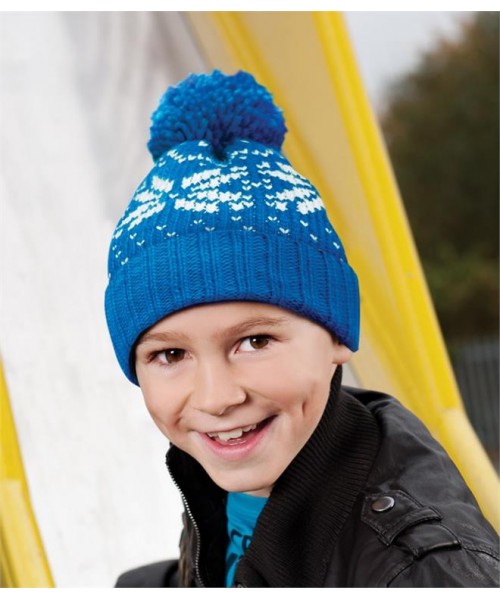 Plain KIDS FAIR ISLE BEANIE BEECHFIELD