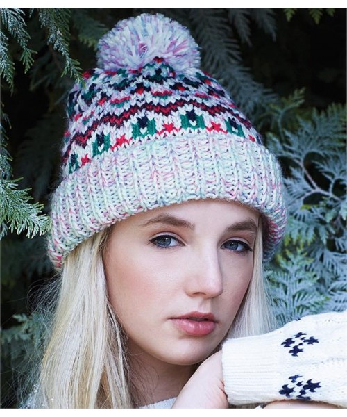 Plain BLIZZARD BOBBLE BEANIE BEECHFIELD