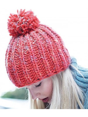 Plain AURORA POM POM BEANIE BEECHFIELD