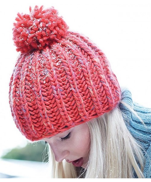 Plain AURORA POM POM BEANIE BEECHFIELD