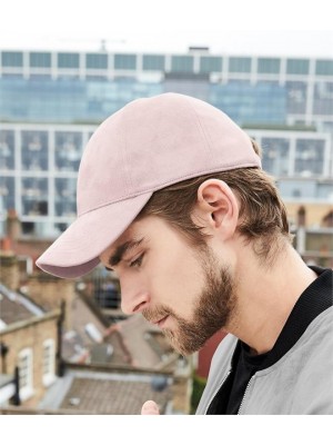 Plain FAUX SUEDE 6 PANEL CAP BEECHFIELD