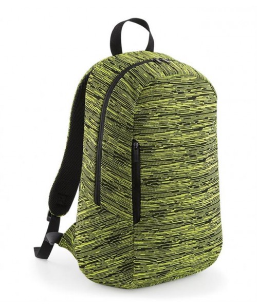 Plain DUO KNIT BACKPACK BAG BAGBASE 300 GSM