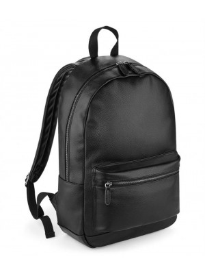 Plain BAGBASE FAUX LEATHER BACKPACK BAG BAGBASE 580 GSM