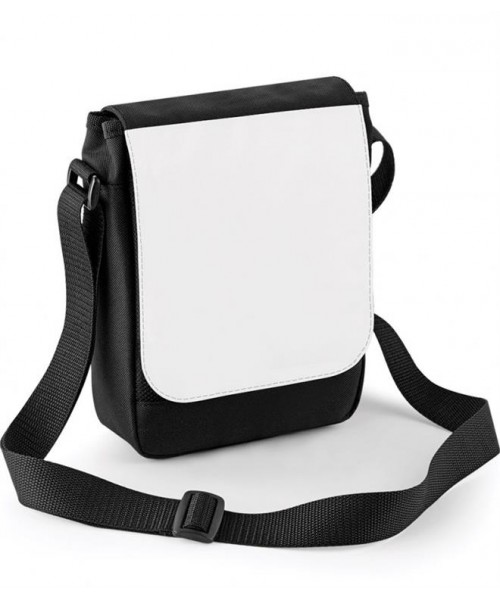 Plain SUBLIMATION DIGITAL MINI REPORTER BAG BAGBASE 192 GSM