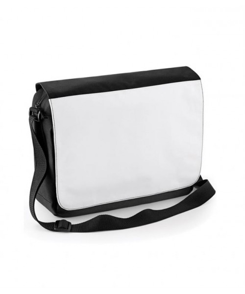 Plain SUBLIMATION MESSENGER BAG BAGBASE 440 GSM