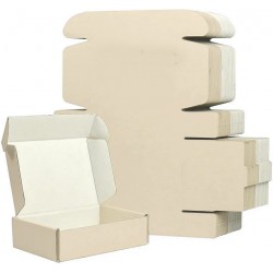 Cardboard Box - 360 x 280 x 80 mm - Gift Box White Heavy Duty Packing Mailing Post Cartons