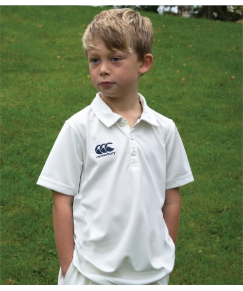 Plain KIDS CRICKET SHIRT CANTERBURY 130 GSM