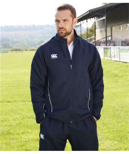 Plain TEAM TRACK JACKET CANTERBURY 81 GSM