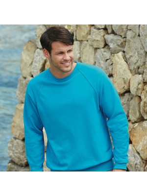 LIGHTWEIGHT RAGLAN SWEATSHIRT Fruit of the Loom 240 GSM