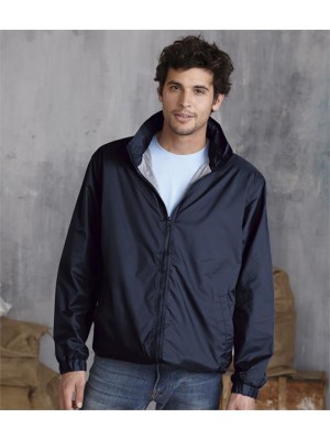 Plain LINED WINDBREAKER JACKET KARIBAN