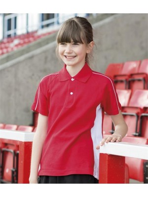 Plain KIDS SPORTS PIQUE POLO SHIRT FINDEN & HALES 200 GSM