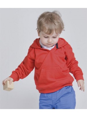 Plain BABY/TODDLER HOODED SWEATSHIRT LARKWOOD 280 GSM