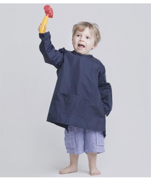 Plain TODDLERS PAINTING SMOCK LARKWOOD Nylon 210T GSM