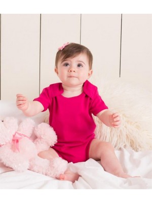 Plain SHORT SLEEVE BABY BODYSUIT LARKWOOD 200 GSM