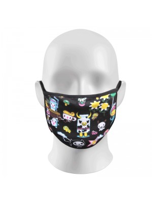 Cartoon Print Face Masks Protection Against Droplets & Dust