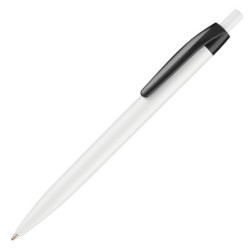 Plastic Printed logo Pen A-Spec Colour Retractable Pens with ink colour black