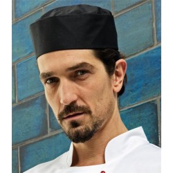 Plain TURN-UP CHEF'S HAT PREMIER 195 GSM