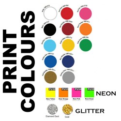 Personalised T Shirt Kids Performance Fruit of the loom 140gsm with custom design printed