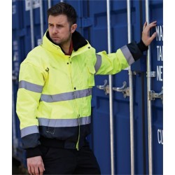 Plain 3-IN-1 HI-VIS BOMBER JACKET PORTWEST