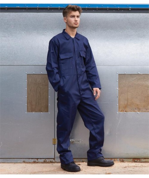 Plain EURO WORK COVERALL PORTWEST 210 GSM