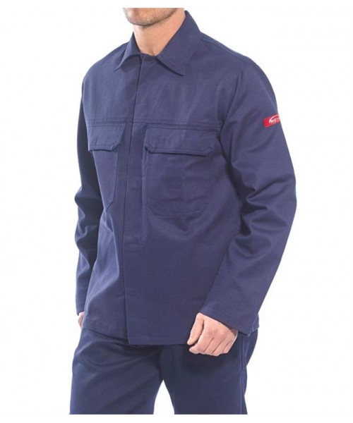 Plain BIZWELD FLAME RESISTANT JACKET PORTWEST 330 GSM