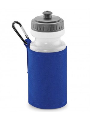 Plain WATER BOTTLE AND HOLDER QUADRA 110 GSM