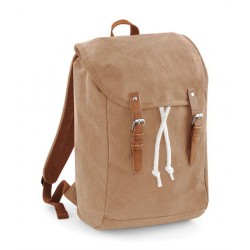 Plain VINTAGE RUCKSACK BAG QUADRA 640 GSM