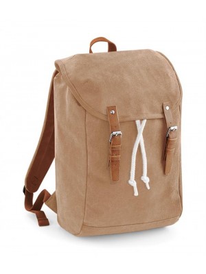 Plain VINTAGE RUCKSACK BAG QUADRA 640 GSM