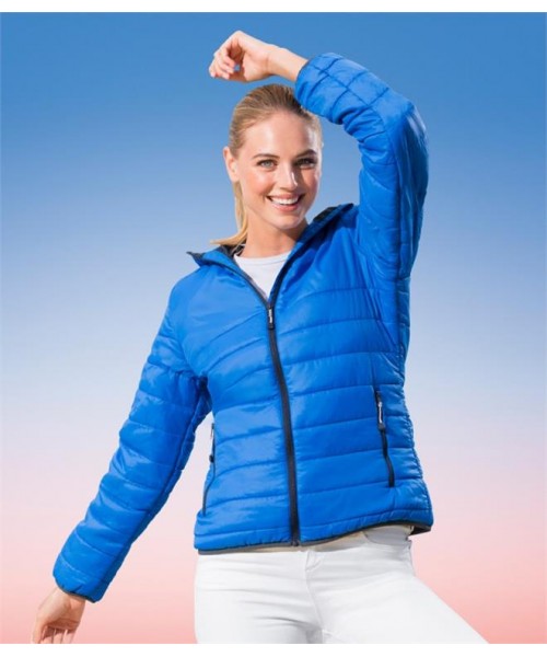 Plain LADIES ACADIA DOWN-TOUCH PADDED JACKET REGATTA STANDOUT