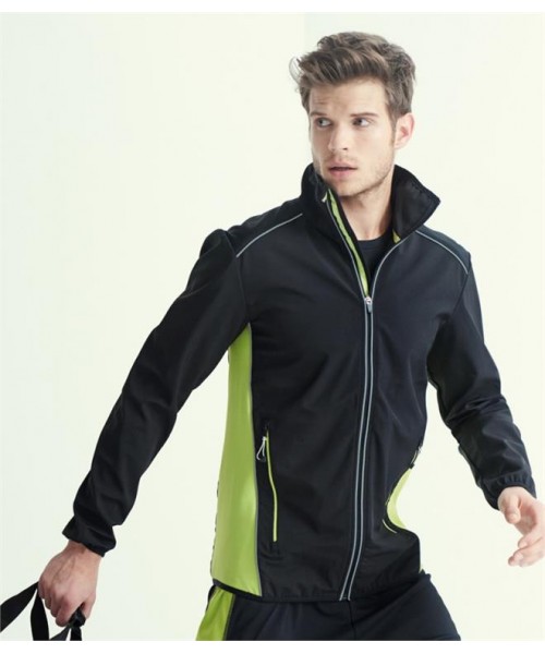 Plain SOCHI SOFT SHELL JACKET REGATTA ACTIVEWEAR 405 GSM