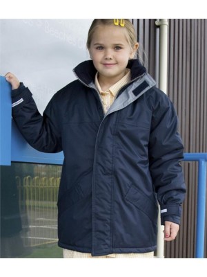 Plain CORE KIDS WINTER PARKA JACKET RESULT