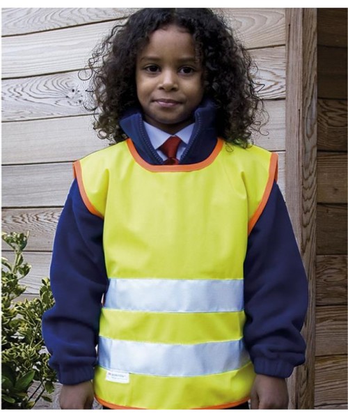 Plain KIDS SAFEGUARD HIGH VIZ TABARD RESULT