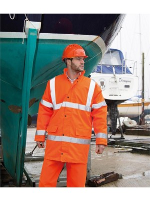 Plain CORE HIGH VISIBILITY MOTORWAY COAT RESULT