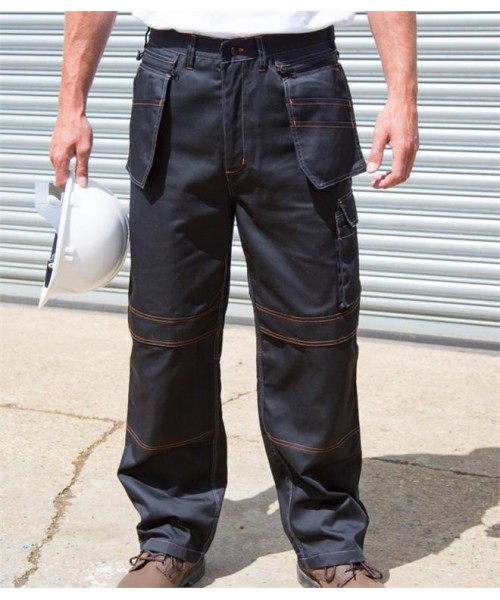 Plain WORK-GUARD LITE UNISEX HOLSTER TROUSERS RESULT 200 GSM