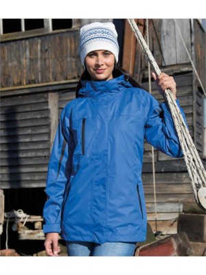 Plain LADIES 3-IN-1 SOFT SHELL JOURNEY JACKET RESULT