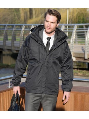 Plain 3-IN-1 SOFT SHELL JOURNEY JACKET RESULT