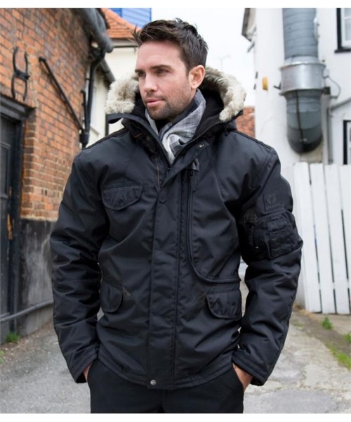 Plain WORK-GUARD ULTIMATE CYCLONE PARKA JACKET RESULT
