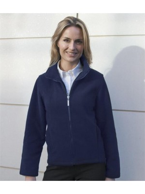 Plain LADIES SEMI MICRO FLEECE JACKET RESULT 300 GSM