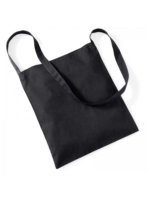 Black Westford Mill Sling cotton tote bag
