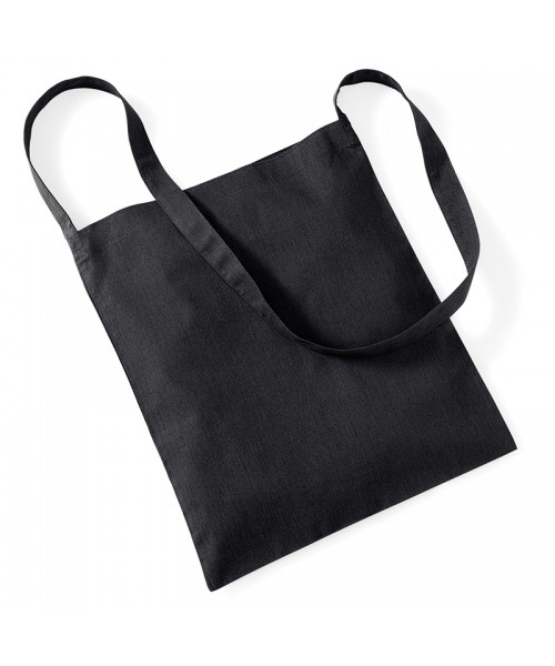 Black Westford Mill Sling cotton tote bag