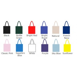 Cotton SnS Event 100% woven durable cotton tote bag in 11 colours - Stars & Stripes